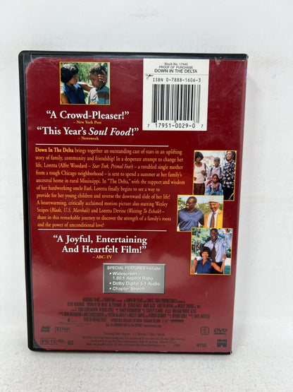 Down in the Delta (DVD) Drama Good Condition!!