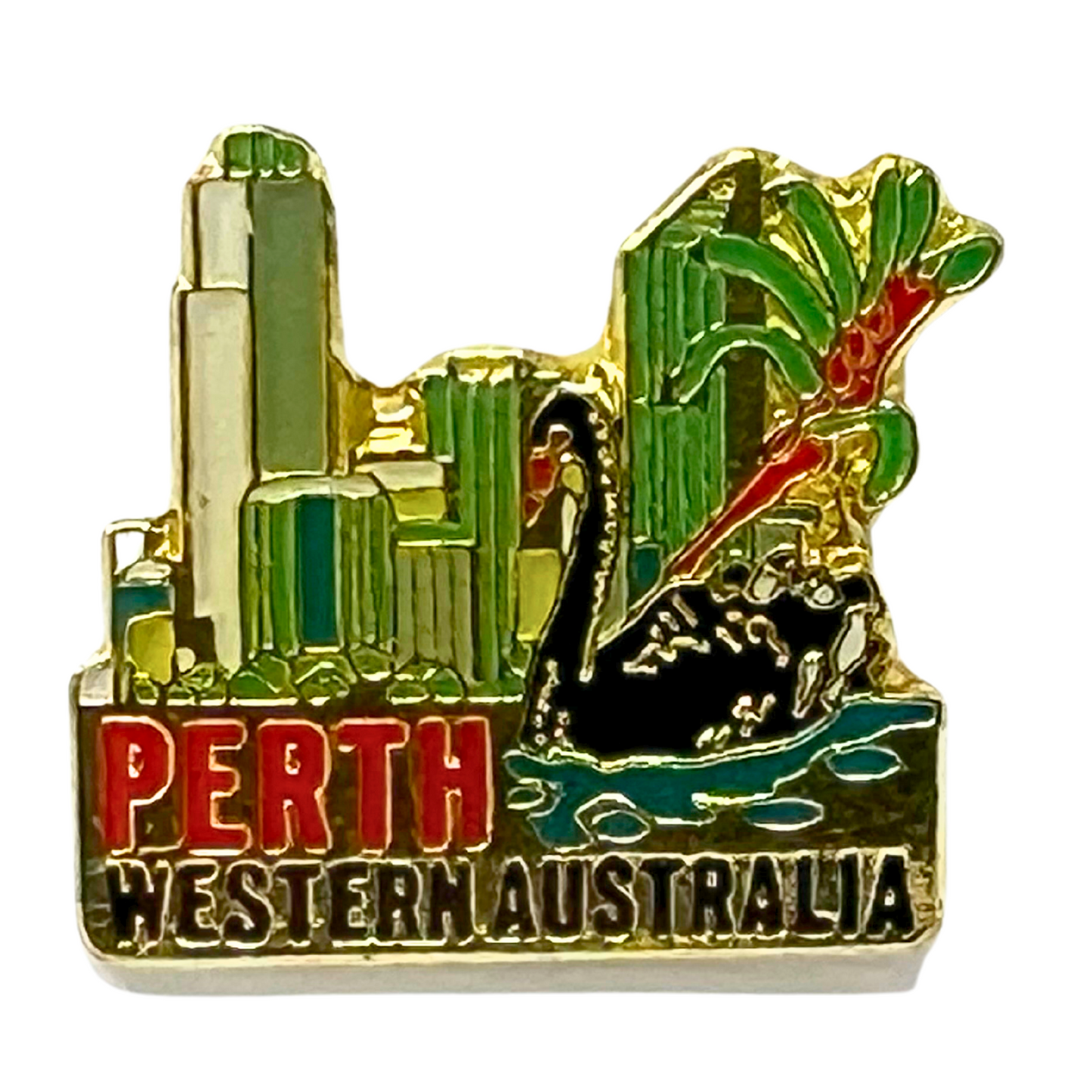 Perth Western Australia Cities & States Lapel Pin CPS2