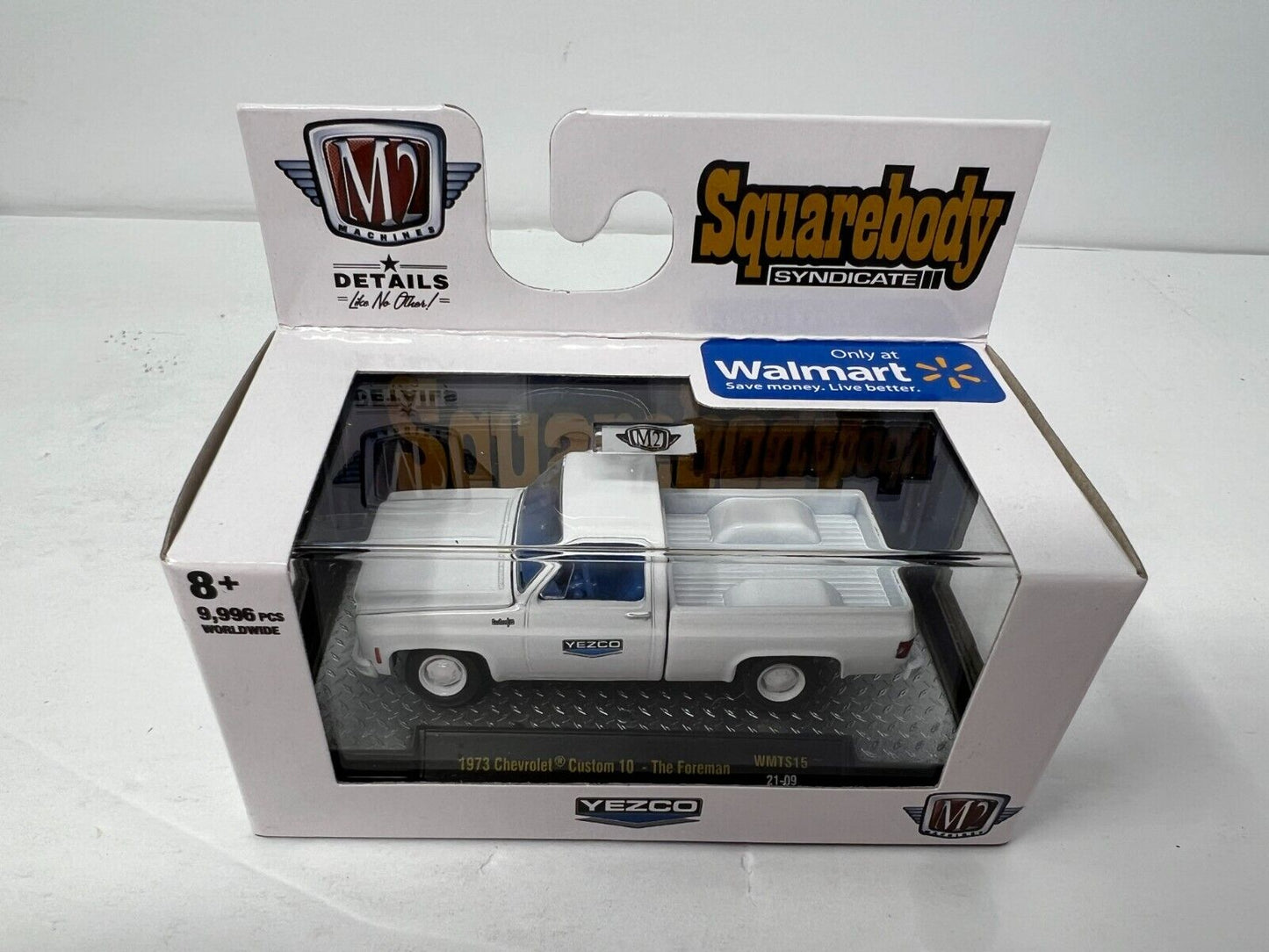 M2 Machines Squarebody 1973 Chevrolet Custom 10 - The Foreman 1:64 Diecast