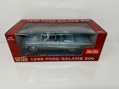 Sun Star 1963 Ford Galaxie 500 1:18 Diecast