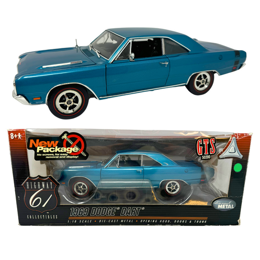 Highway 61 Collectibles 1969 Dodge Dart Mopar Limited Edition 1:18 Diecast