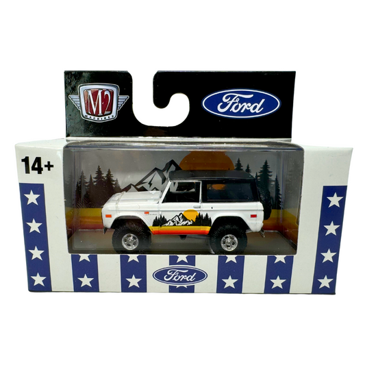 M2 Machines 1976 Ford Bronco 1:64 Diecast