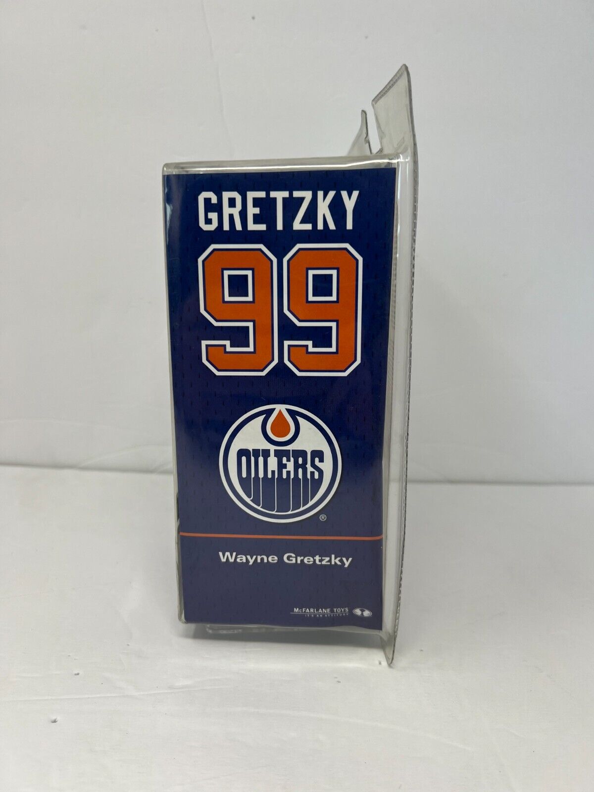 Mcfarlane NHL Wayne Gretzky Edmonton Oilers Blue Jersey Legends Series 1 Figure