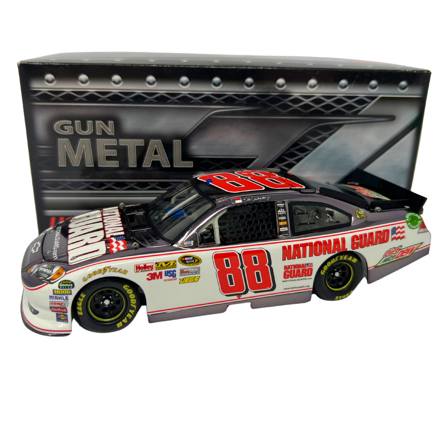 Lionel Nascar #88 Dale Earnhardt Jr. National Guard 2012 Gunmetal 1:24 Diecast