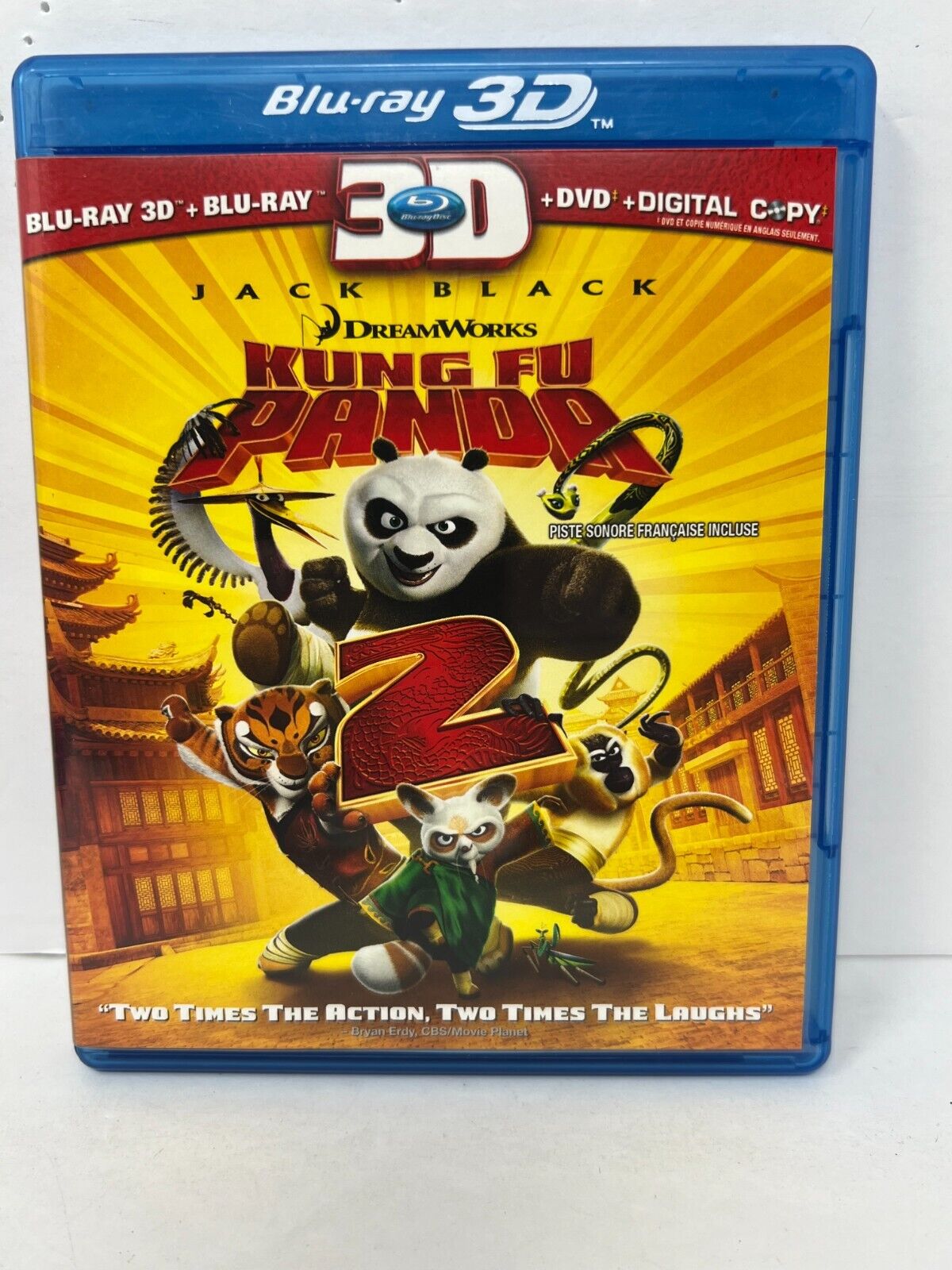 Kung Fu Panda 2 (Blu-ray 3D) Kids Cartoon Good Condition!!!