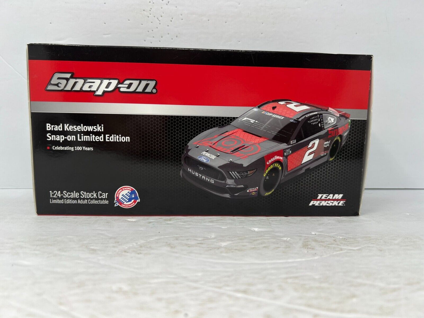 Lionel Racing Nascar #2 Brad Keselowski Snap-On Tools Ford Mustang 1:24 Diecast