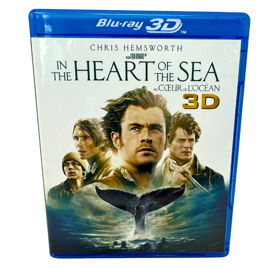 In the Heart of the Sea (Blu-ray 3D) Adventure Good Condition!!!