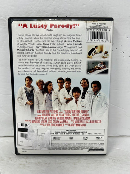 Young Doctors in Love (DVD) Comedy Good Condition!!!