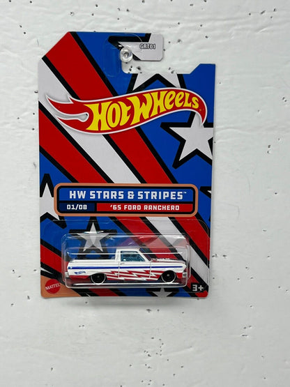 Hot Wheels HW Stars & Stripes 1965 Ford Ranchero 1:64 Diecast