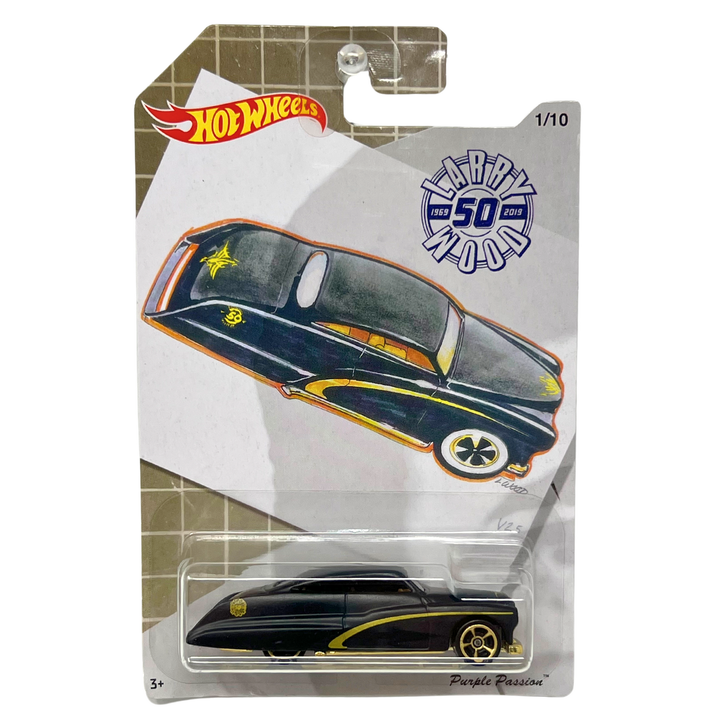 Hot Wheels Larry Wood Purple Passion Fantasy Cars 1:64 Diecast