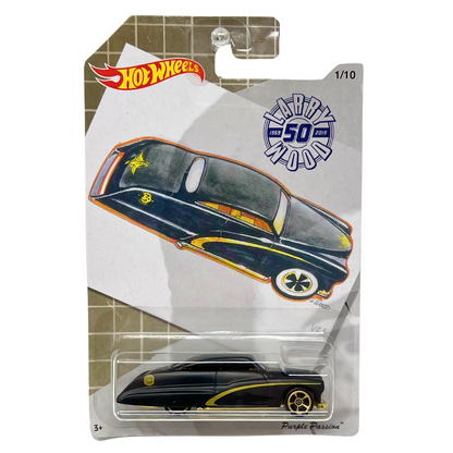Hot Wheels Larry Wood Purple Passion Fantasy Cars 1:64 Diecast