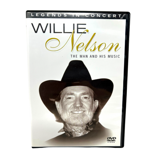 Willie Nelson The Man and his Music (DVD) Music Concert Good Condition!!