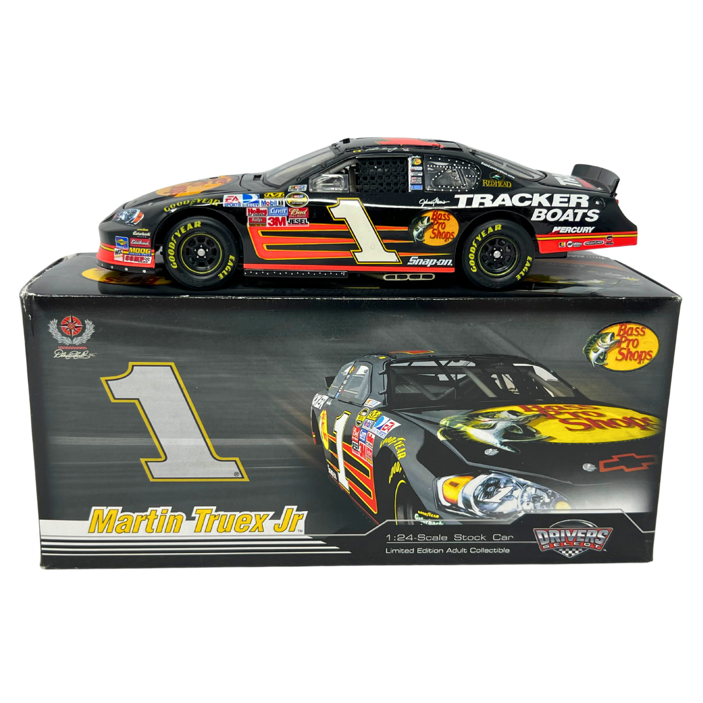 Action Nascar #1 Martin Truex Jr. Bass Pro GM Dealers 2007 1:24 Diecast 1 of 600