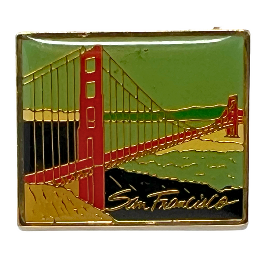 San Francisco Golden Gate Bridge Souvenir Cities & States Lapel Pin CPS1