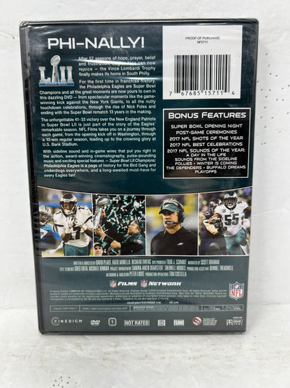 Super Bowl LII Champions Philadelphia Eagles (DVD) Sports NFL New and Sealed!!!