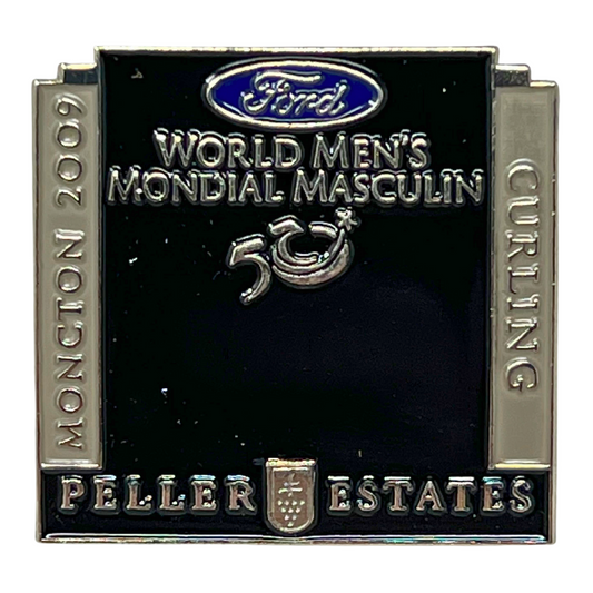 2009 Ford World Men's Curling Championship Moncton Lapel Pin P2