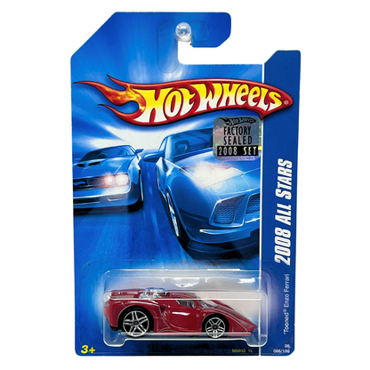 Hot Wheels 2008 All Stars 'Tooned Enzo Ferrari Red 1:64 Diecast Factory Sealed