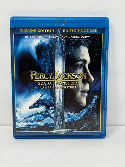 Percy Jackson Sea of Monsters (Blu-ray 3D) Fantasy Good Condition!!!