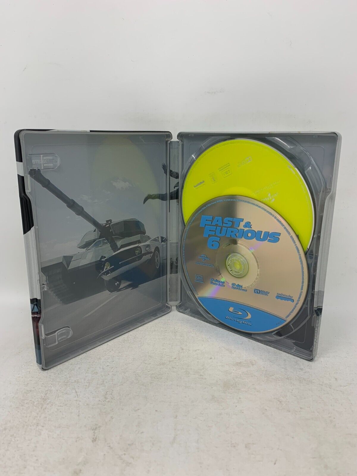 Fast & Furious 6 (Blu-ray) STEELBOOK Good Condition!!!