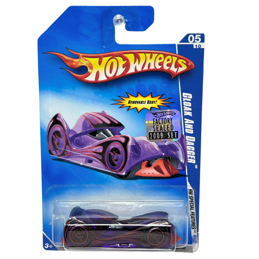 Hot Wheels HW Special Features Cloak and Dagger 1:64 Diecast Factory Sealed