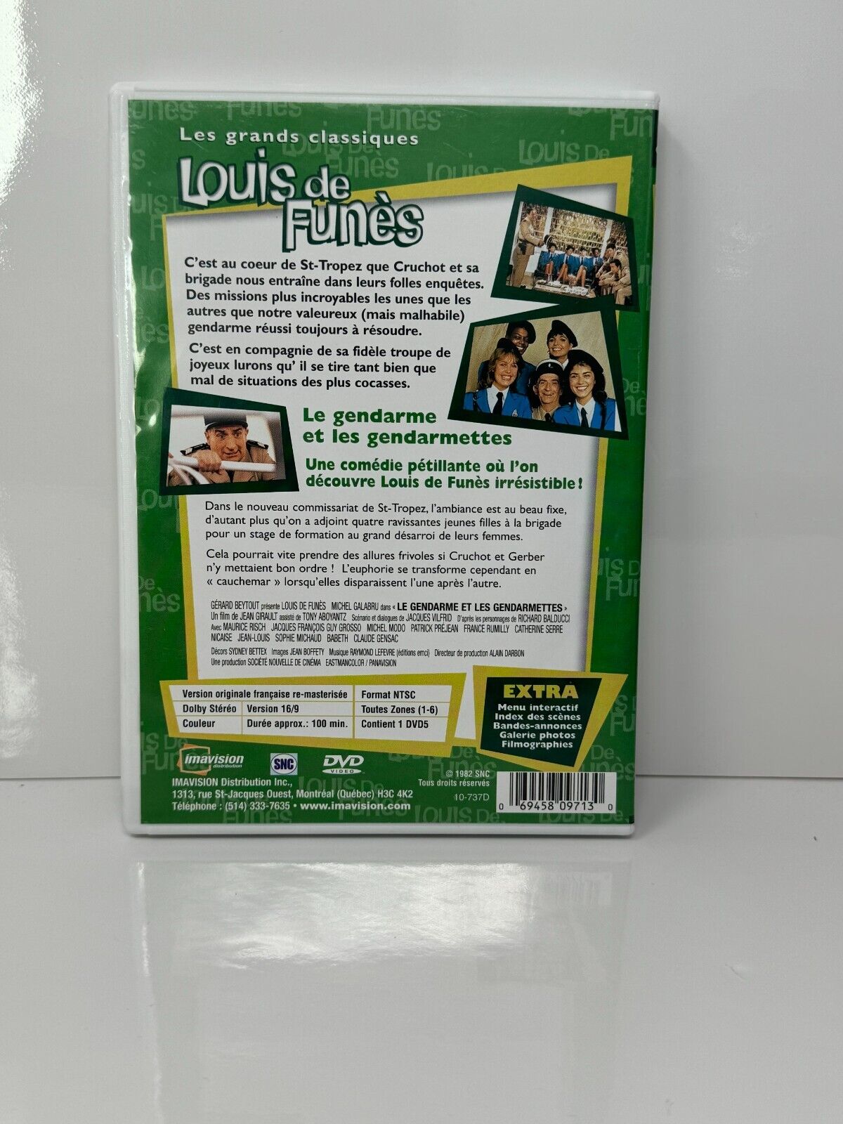 Louis de Funes: Le gendarme et les gendarmettes (DVD) Comedy Good Condition!!!