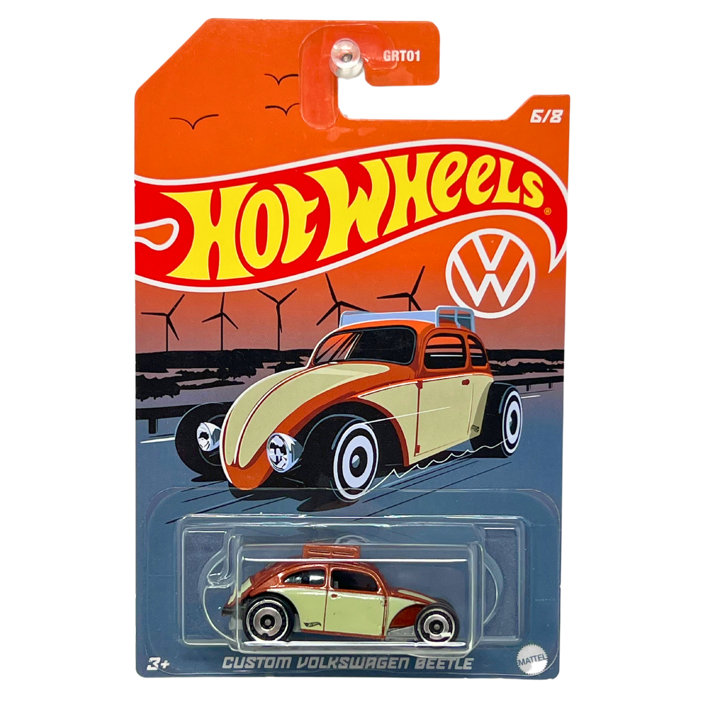 Hot Wheels VW Series Custom Volkswagen Beetle 1:64 Diecast V2