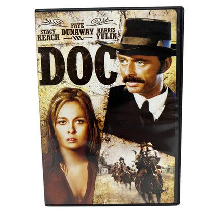 Doc (DVD) Western Stacy Keach Faye Dunaway Good Condition!!!