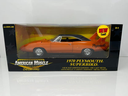 Ertl American Muscle 1970 Plymouth Superbird 1:18 Diecast Orange