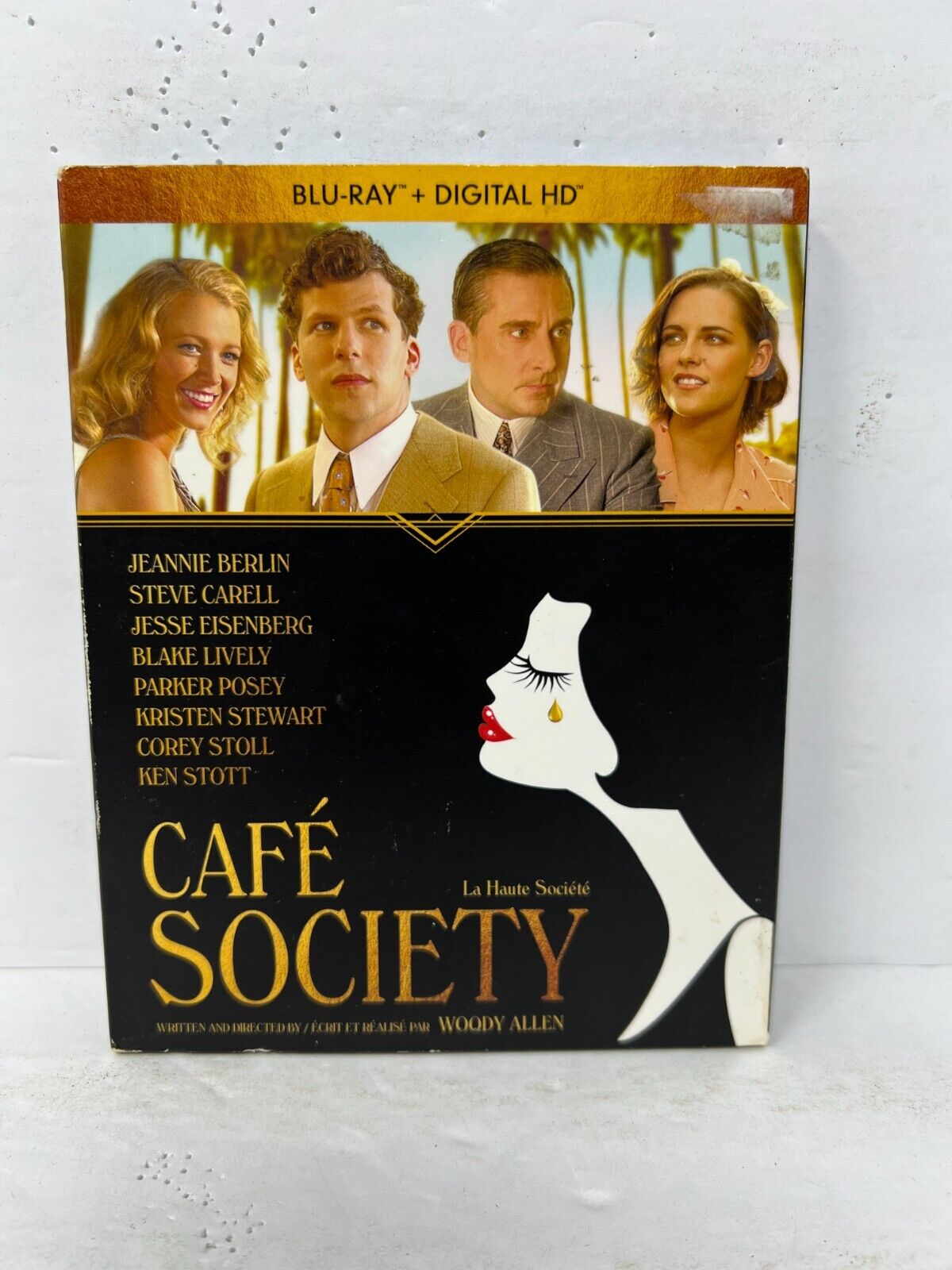 Cafe Society (Blu-ray) Romance Good Condition!!!