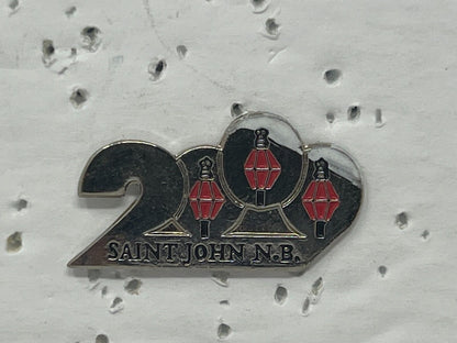 Saint John New Brunswick Souvenir Cities & States Lapel Pin SP5 V2