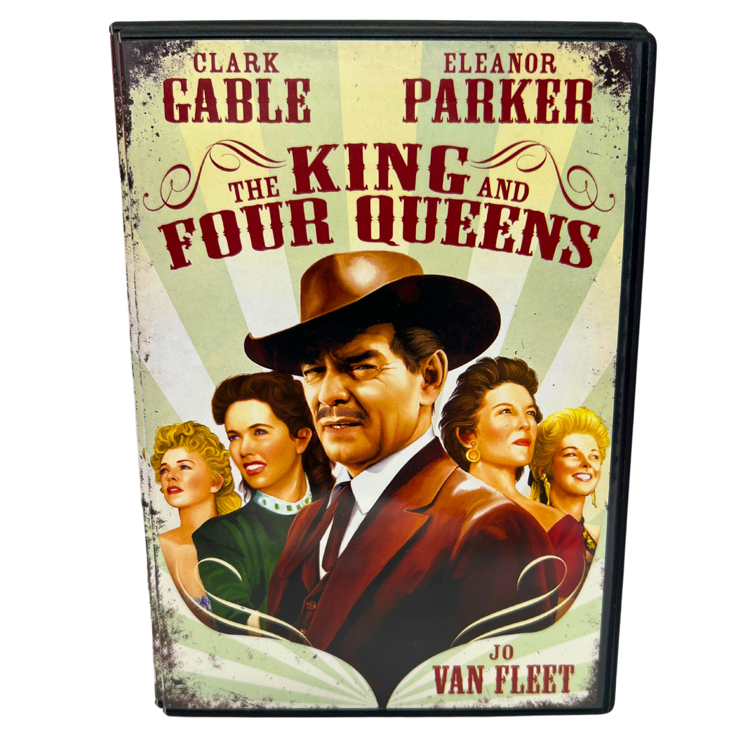 The King and Four Queens (DVD) Western Good Condition!!!