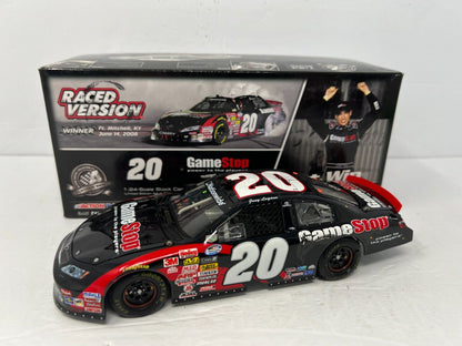 Action Nascar #20 Joey Logano Gamestop Kentucky Raced Win 2008 1:24 Diecast