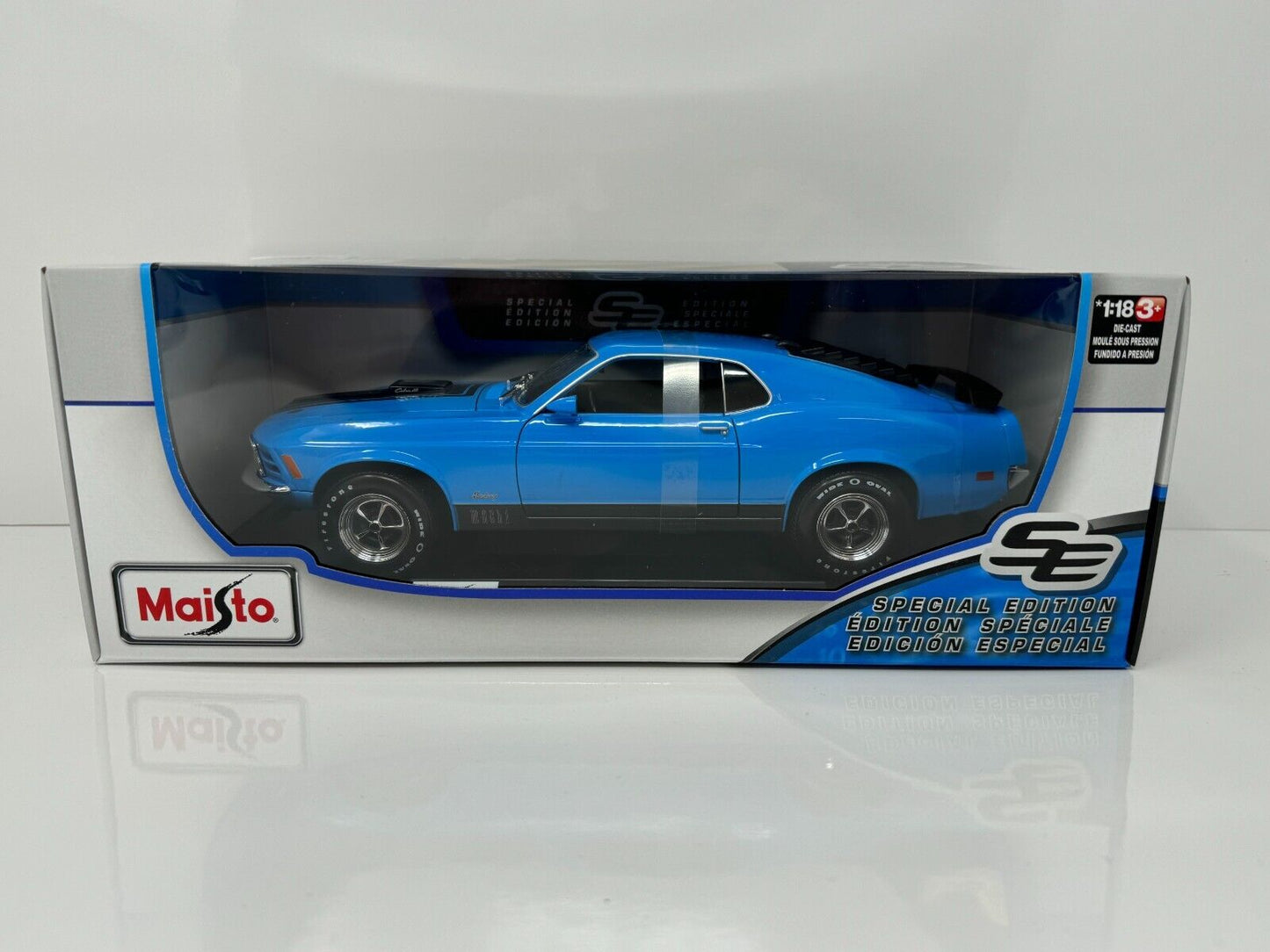 Maisto 1970 Ford Mustang Mach 1 Special Edition 1:18 Diecast