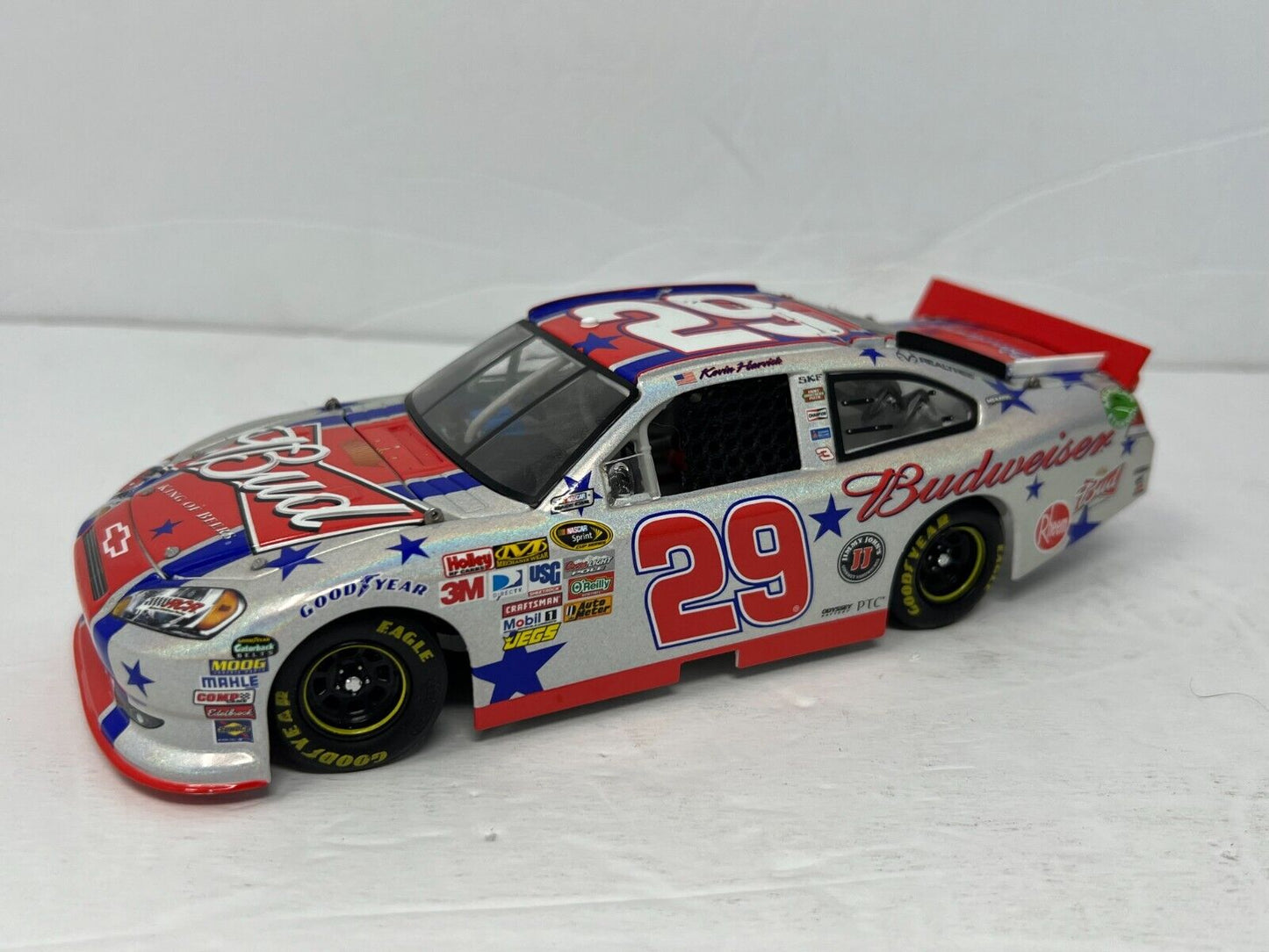 Lionel Nascar #29 Kevin Harvick Budweiser 4th of July Flashcoat 1:24 Diecast