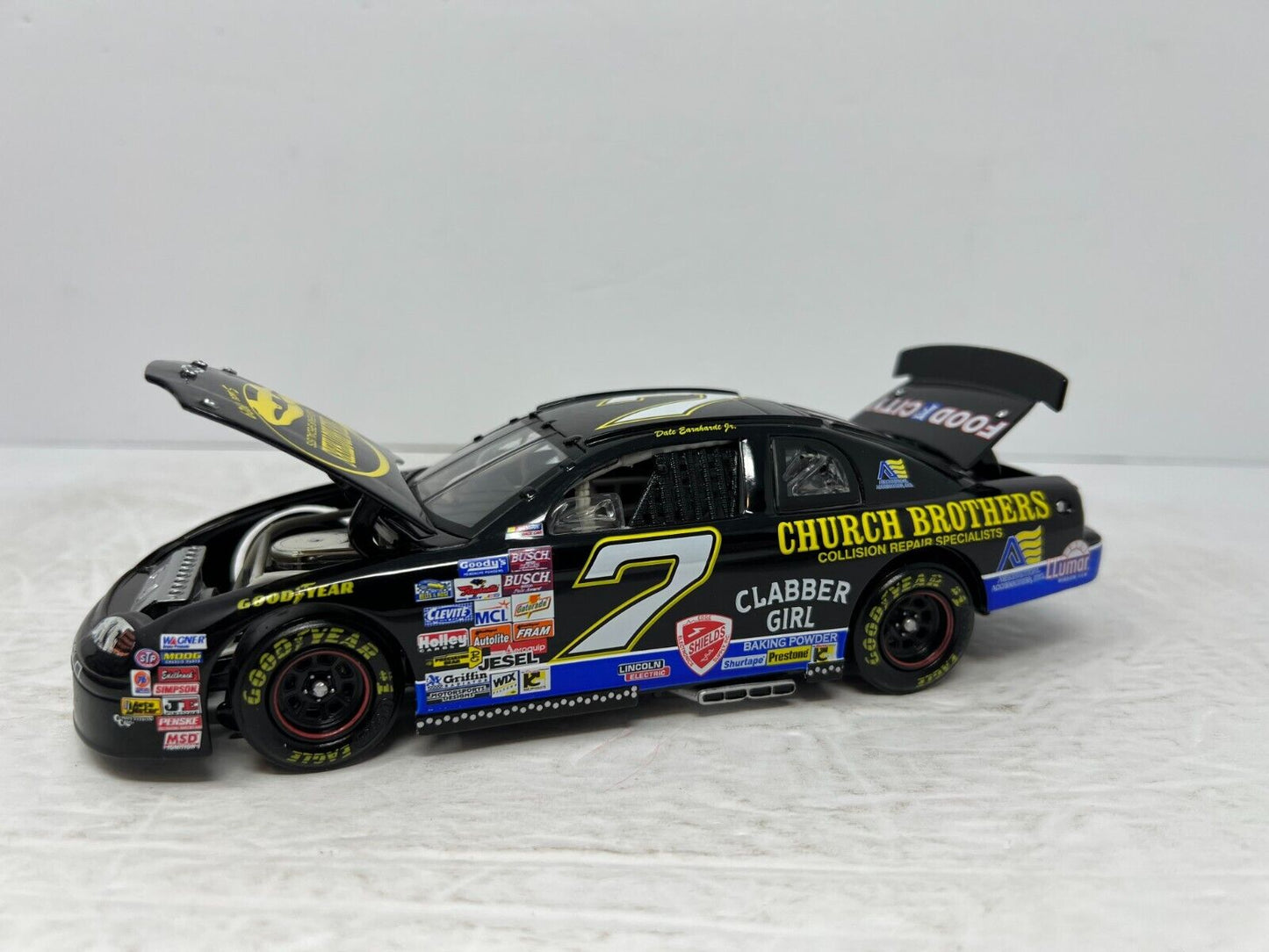 Action Nascar #7 Dale Earnhardt Jr Church Brothers 1997 Monte Carlo 1:24 Diecast