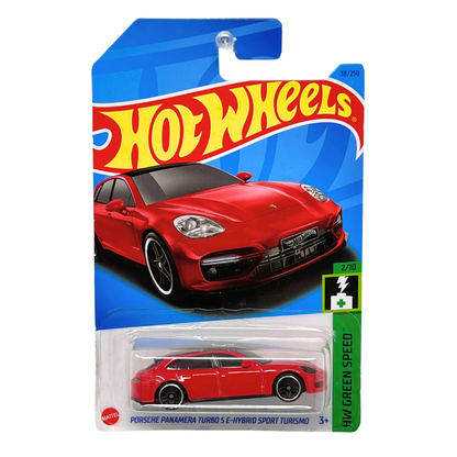 Hot Wheels HW Green Speed Porsche Pamamera Turbo E-Hybrid Sport 1:64 Diecast V4