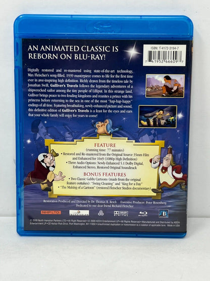 Gulliver's Travels (Blu-ray) Family Good Condition!!!