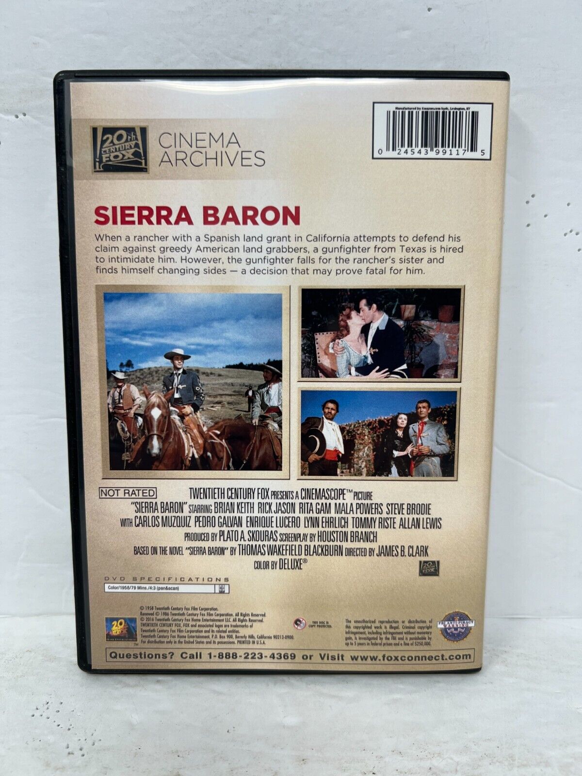 Sierra Baron (DVD) Western Good Condition!!!