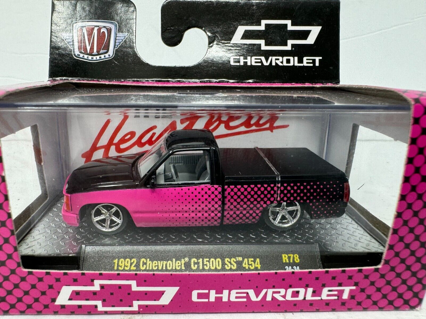 M2 Machines 1992 Chevrolet C1500 SS 454 1:64 Diecast