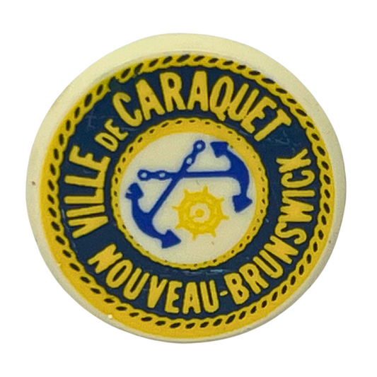 Ville de Caraquet New Brunswick Souvenir Cities & States Lapel Pin SP3