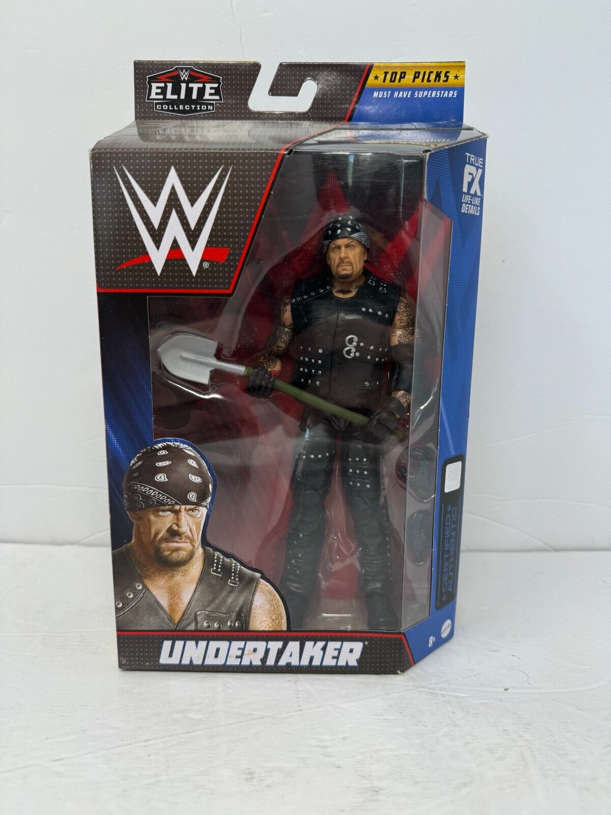 WWE Undertaker vs. AJ Styles Boneyard Match WrestleMania Elite Action Figure