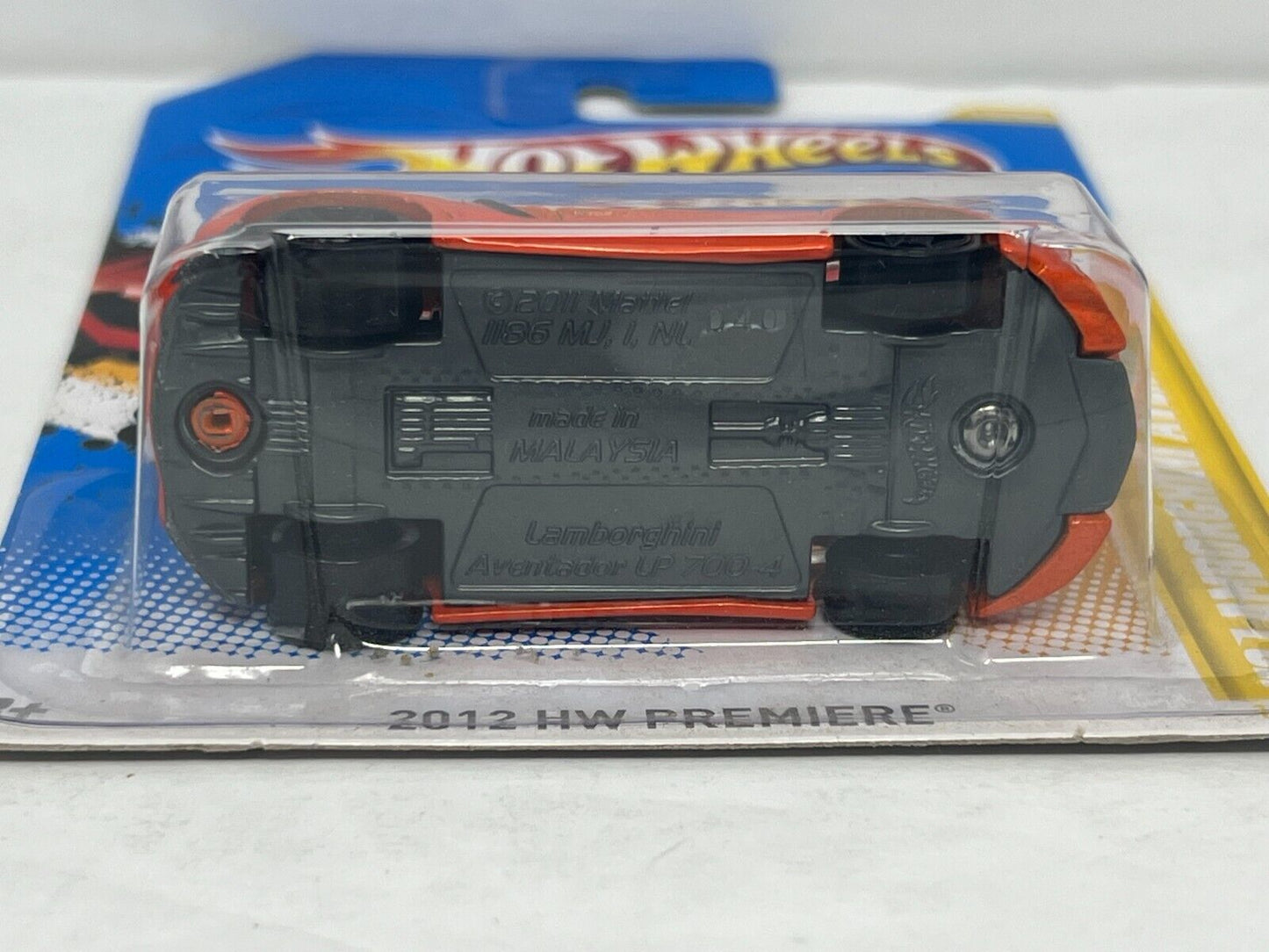 Hot Wheels 2012 HW Premiere 2012 Lamborghini Aventador 1:64 Diecast