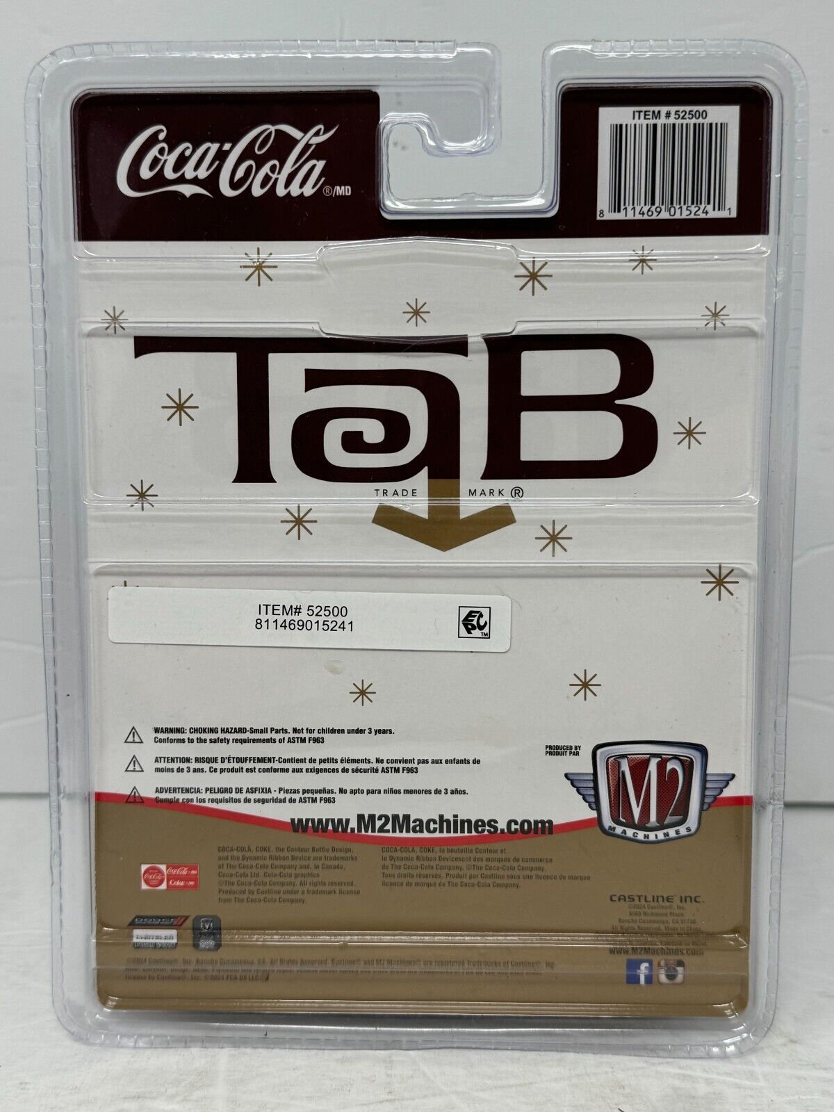 M2 Machines Coca-Cola Tab 1964 Dodge A100 Panel Van 1:64 Diecast