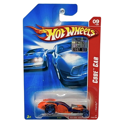 Hot Wheels Code Car I Candy 1:64 Diecast Factory Sealed