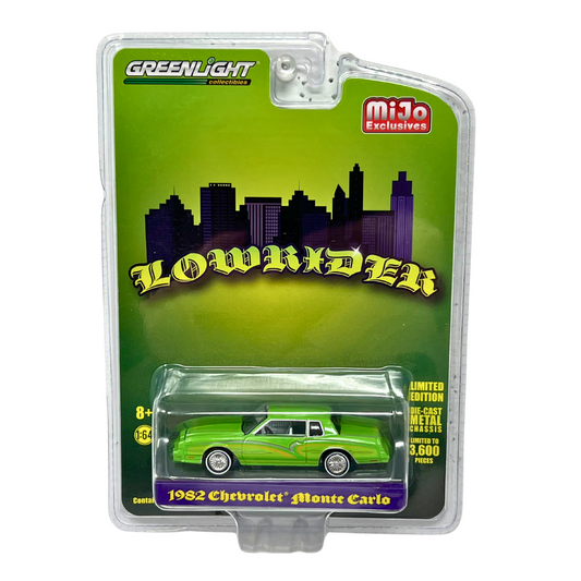 Greenlight Mijo Exclusives Lowrider 1982 Chevrolet Monte Carlo 1:64 Diecast