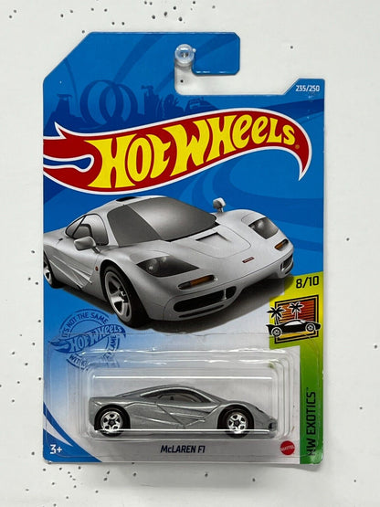 Hot Wheels HW Exotics McLaren F1 Grey 1:64 Diecast Version 2