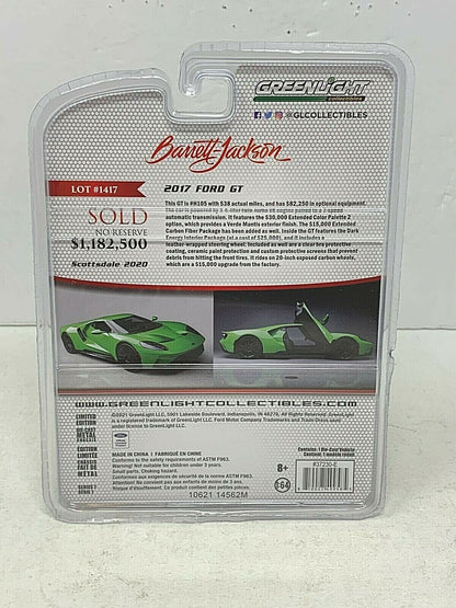 Greenlight 2017 Ford GT Barrett-Jackson Series 7 1:64 Diecast