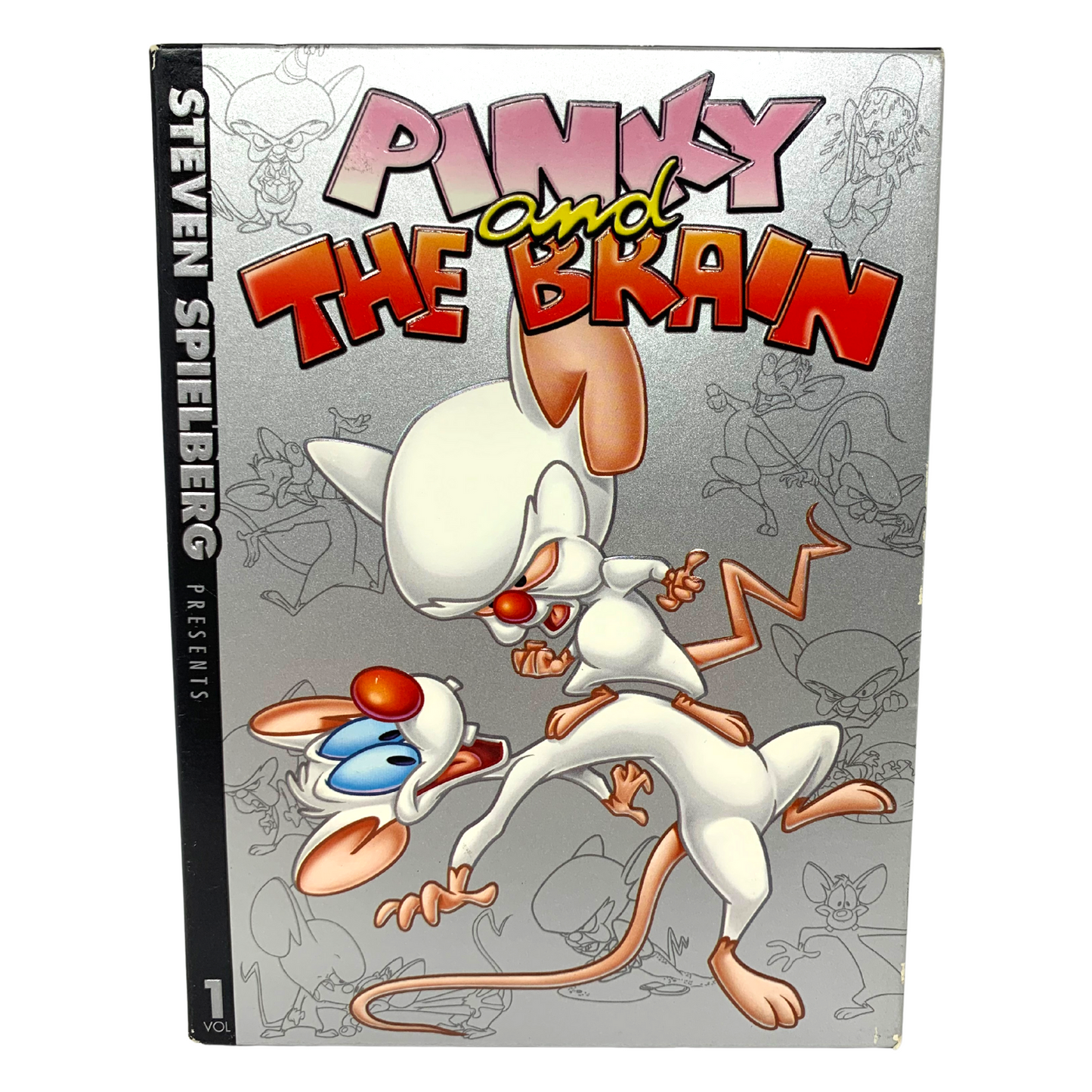 Pinky and the Brain, Vol. 1 (DVD) TV Series Boxset Rob Paulsen Good Condition!!!