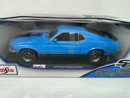 Maisto 1970 Ford Mustang Mach 1 Special Edition 1:18 Diecast