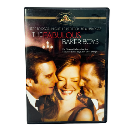 The Fabulous Baker Boys (DVD) Romance Good Condition!!!